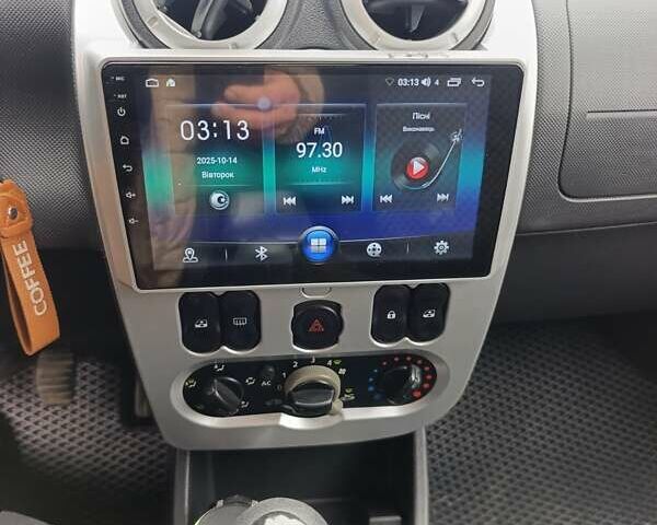 Черный Рено Сандеро, объемом двигателя 1.6 л и пробегом 137 тыс. км за 6700 $, фото 1 на Automoto.ua