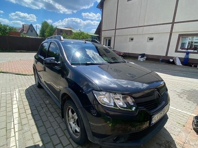 Чорний Рено Сандеро, об'ємом двигуна 1.6 л та пробігом 67 тис. км за 8000 $, фото 1 на Automoto.ua