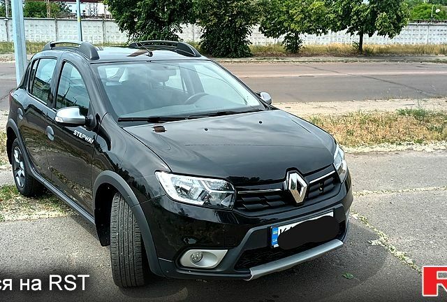 Черный Рено Сандеро, объемом двигателя 1.5 л и пробегом 92 тыс. км за 9500 $, фото 1 на Automoto.ua