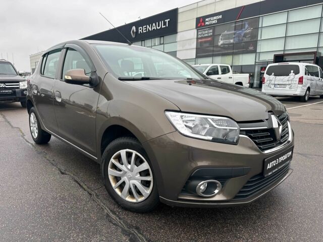 Коричневый Рено Сандеро, объемом двигателя 1 л и пробегом 97 тыс. км за 7950 $, фото 1 на Automoto.ua