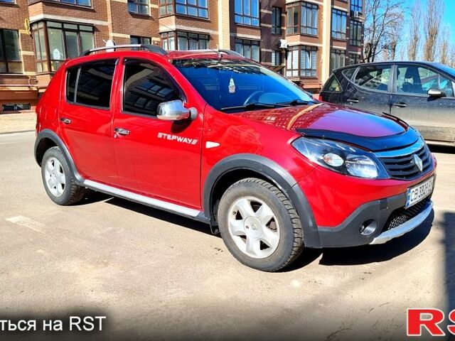 Червоний Рено Сандеро, об'ємом двигуна 1.6 л та пробігом 110 тис. км за 7400 $, фото 1 на Automoto.ua