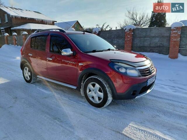 Червоний Рено Сандеро, об'ємом двигуна 1.6 л та пробігом 101 тис. км за 6700 $, фото 1 на Automoto.ua