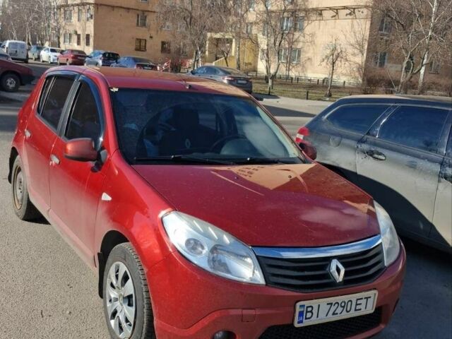 Червоний Рено Сандеро, об'ємом двигуна 1.4 л та пробігом 210 тис. км за 3700 $, фото 1 на Automoto.ua