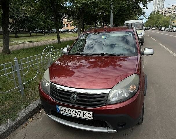 Червоний Рено Сандеро, об'ємом двигуна 1.6 л та пробігом 160 тис. км за 6200 $, фото 1 на Automoto.ua