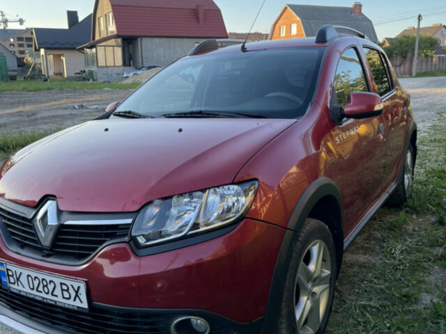 Червоний Рено Сандеро, об'ємом двигуна 1.46 л та пробігом 125 тис. км за 8300 $, фото 1 на Automoto.ua