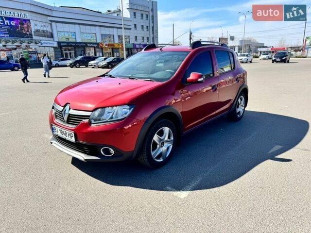 Червоний Рено Сандеро, об'ємом двигуна 1.6 л та пробігом 145 тис. км за 8600 $, фото 1 на Automoto.ua