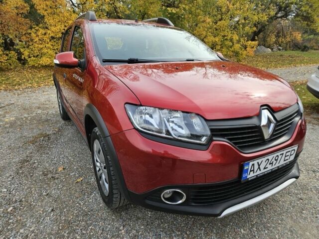 Червоний Рено Сандеро, об'ємом двигуна 0.9 л та пробігом 92 тис. км за 8300 $, фото 1 на Automoto.ua
