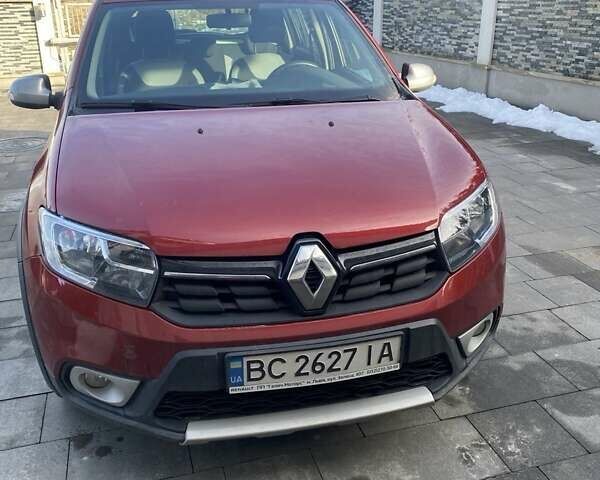 Червоний Рено Сандеро, об'ємом двигуна 0.9 л та пробігом 47 тис. км за 8500 $, фото 1 на Automoto.ua