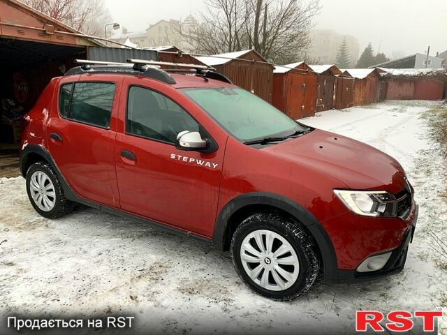 Червоний Рено Сандеро, об'ємом двигуна 0.9 л та пробігом 100 тис. км за 11000 $, фото 1 на Automoto.ua