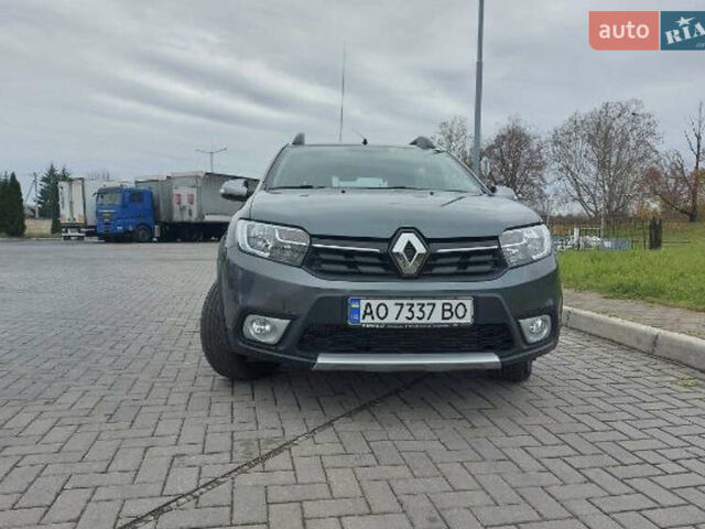 Сірий Рено Сандеро, об'ємом двигуна 0.9 л та пробігом 55 тис. км за 8950 $, фото 1 на Automoto.ua