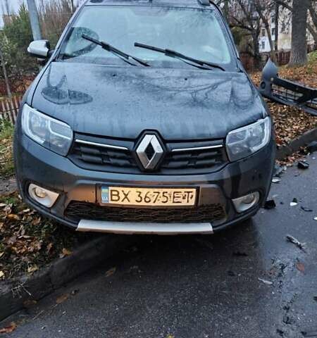 Серый Рено Сандеро, объемом двигателя 1.46 л и пробегом 75 тыс. км за 5500 $, фото 1 на Automoto.ua