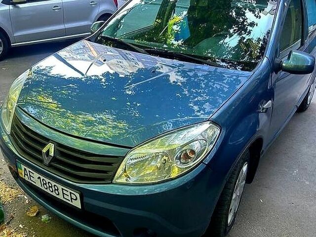 Синій Рено Сандеро, об'ємом двигуна 1.6 л та пробігом 275 тис. км за 4800 $, фото 1 на Automoto.ua