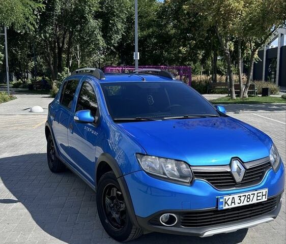 Синій Рено Сандеро, об'ємом двигуна 1.5 л та пробігом 256 тис. км за 6400 $, фото 1 на Automoto.ua