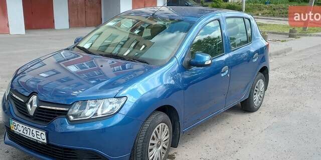 Синій Рено Сандеро, об'ємом двигуна 1.15 л та пробігом 70 тис. км за 6700 $, фото 1 на Automoto.ua