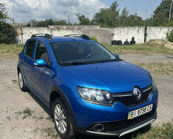 Синій Рено Сандеро, об'ємом двигуна 1.46 л та пробігом 121 тис. км за 8300 $, фото 1 на Automoto.ua