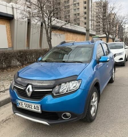 Синий Рено Сандеро, объемом двигателя 1.46 л и пробегом 165 тыс. км за 5150 $, фото 1 на Automoto.ua