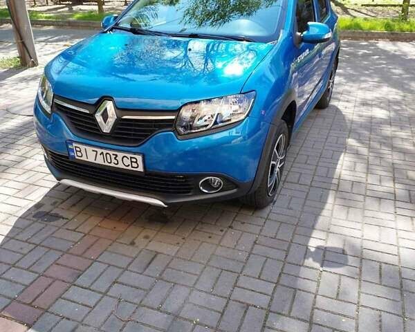 Синій Рено Сандеро, об'ємом двигуна 1.46 л та пробігом 108 тис. км за 7400 $, фото 1 на Automoto.ua