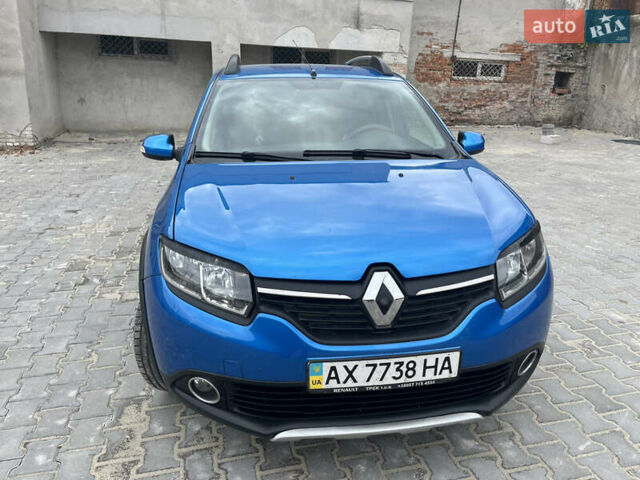 Синій Рено Сандеро, об'ємом двигуна 1.6 л та пробігом 126 тис. км за 7500 $, фото 1 на Automoto.ua