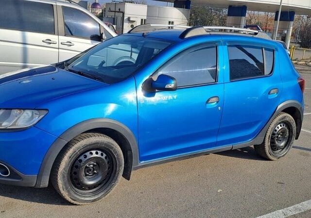 Синій Рено Сандеро, об'ємом двигуна 1.5 л та пробігом 210 тис. км за 6500 $, фото 1 на Automoto.ua