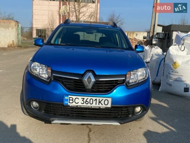 Синий Рено Сандеро, объемом двигателя 1.6 л и пробегом 135 тыс. км за 7900 $, фото 1 на Automoto.ua