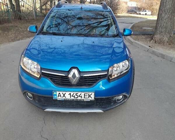 Синій Рено Сандеро, об'ємом двигуна 1.6 л та пробігом 156 тис. км за 7500 $, фото 1 на Automoto.ua