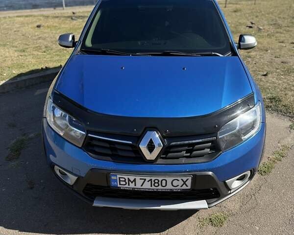 Синий Рено Сандеро, объемом двигателя 1.46 л и пробегом 150 тыс. км за 9700 $, фото 1 на Automoto.ua