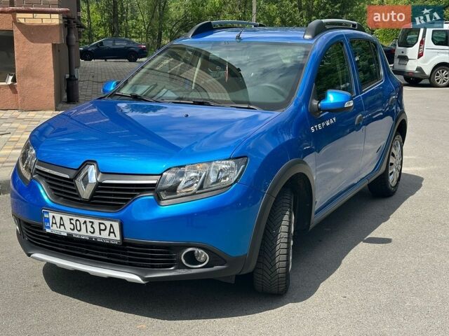 Синий Рено Сандеро, объемом двигателя 1.46 л и пробегом 169 тыс. км за 9200 $, фото 1 на Automoto.ua