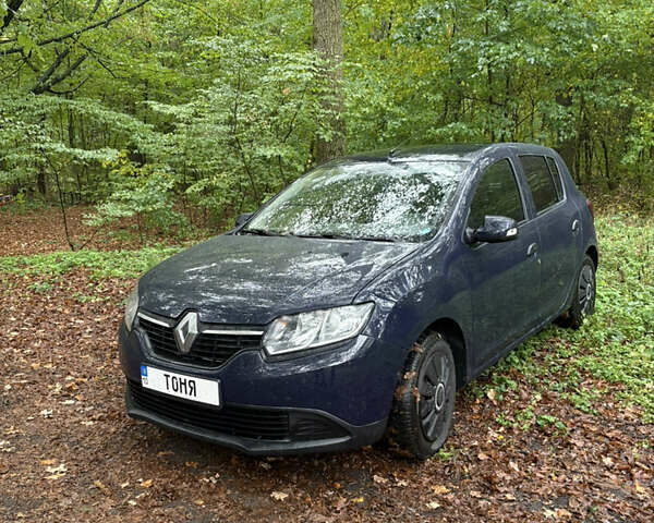 Синий Рено Сандеро, объемом двигателя 1.46 л и пробегом 169 тыс. км за 6900 $, фото 1 на Automoto.ua