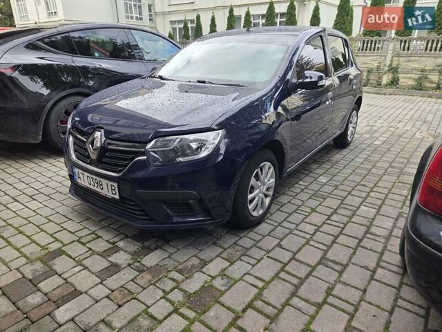 Синий Рено Сандеро, объемом двигателя 1 л и пробегом 96 тыс. км за 7199 $, фото 1 на Automoto.ua