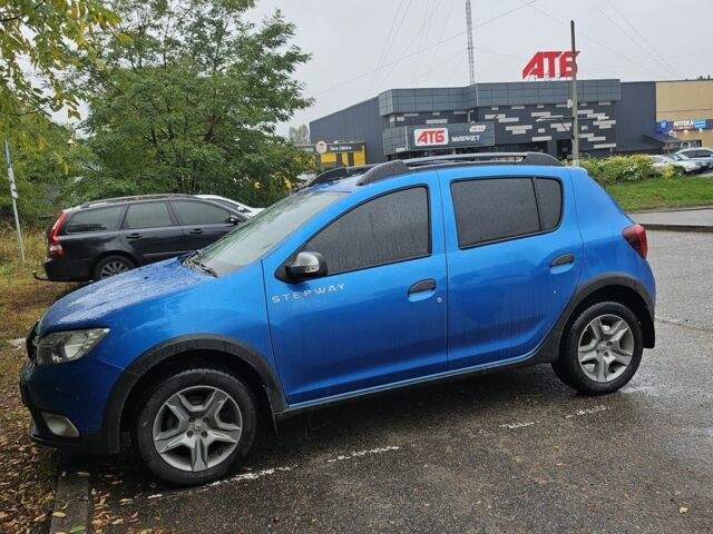 Синий Рено Сандеро, объемом двигателя 1 л и пробегом 75 тыс. км за 10400 $, фото 1 на Automoto.ua