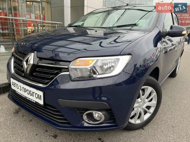 Рено Сандеро 2019 в Киеве на Automoto.ua Синий Рено Сандеро, объемом двигателя 1.46 л и пробегом 93 тыс. км за 9298 $, фото 1 на Automoto.ua