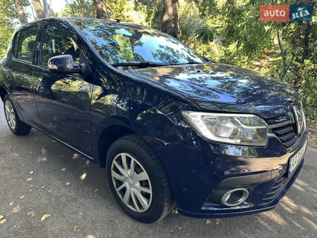 Синий Рено Сандеро, объемом двигателя 1.46 л и пробегом 91 тыс. км за 8900 $, фото 1 на Automoto.ua