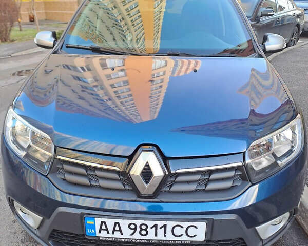 Синій Рено Сандеро, об'ємом двигуна 1.46 л та пробігом 56 тис. км за 11999 $, фото 1 на Automoto.ua