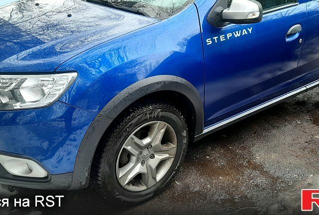 Синій Рено Сандеро, об'ємом двигуна 1.5 л та пробігом 96 тис. км за 12000 $, фото 1 на Automoto.ua