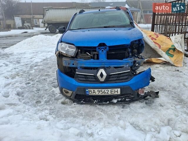 Синий Рено Сандеро, объемом двигателя 1.46 л и пробегом 135 тыс. км за 2800 $, фото 1 на Automoto.ua