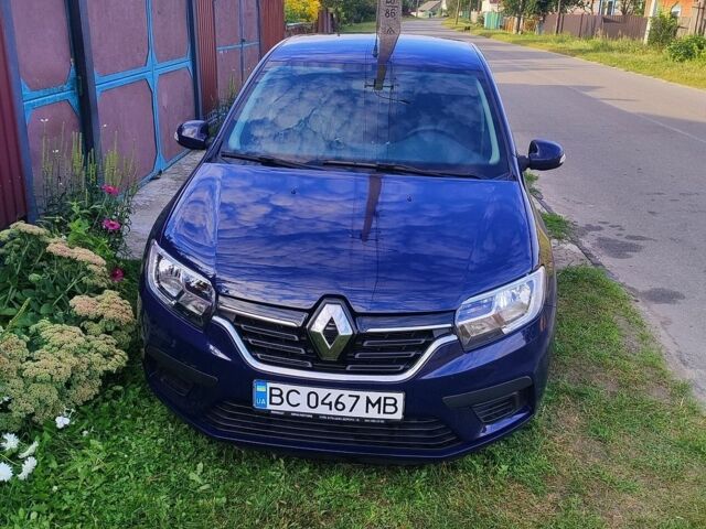 Синий Рено Сандеро, объемом двигателя 1 л и пробегом 65 тыс. км за 8100 $, фото 1 на Automoto.ua