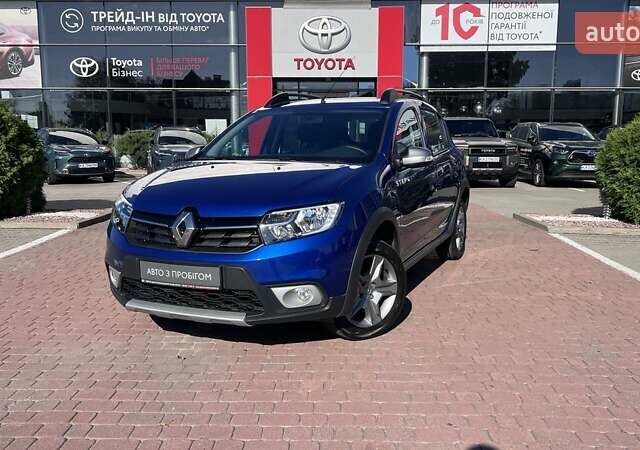Синій Рено Сандеро, об'ємом двигуна 1.46 л та пробігом 70 тис. км за 13400 $, фото 1 на Automoto.ua