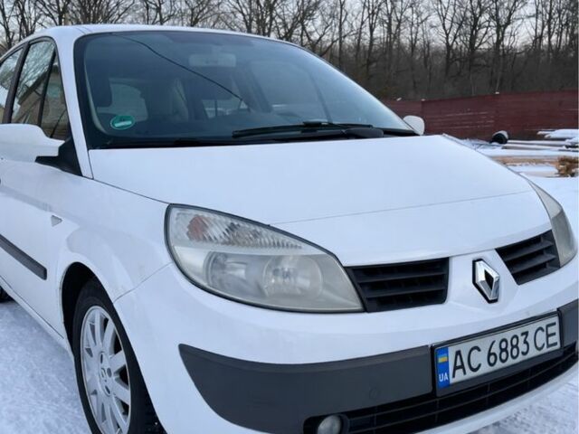 Білий Рено Сценік II, об'ємом двигуна 1.9 л та пробігом 3 тис. км за 3800 $, фото 1 на Automoto.ua