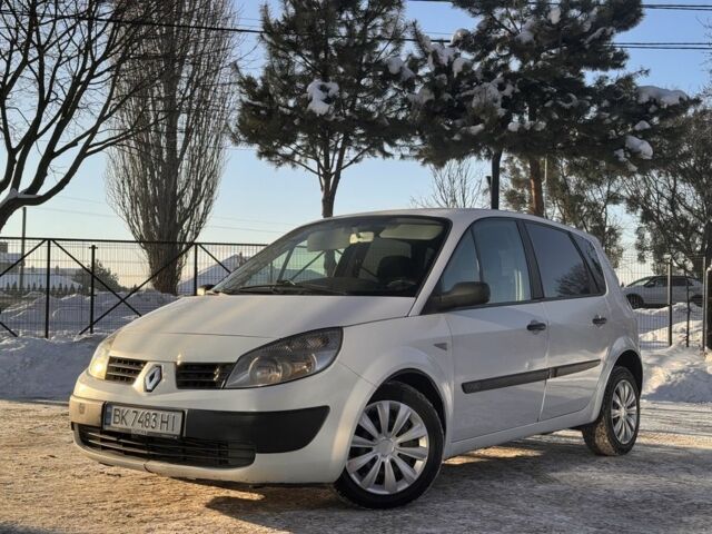 Білий Рено Сценік II, об'ємом двигуна 1.9 л та пробігом 250 тис. км за 3750 $, фото 1 на Automoto.ua