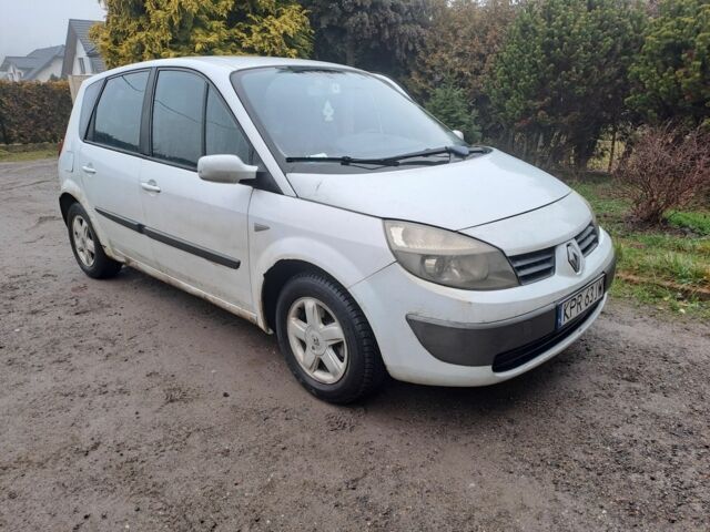 Білий Рено Сценік II, об'ємом двигуна 1.5 л та пробігом 250 тис. км за 1500 $, фото 1 на Automoto.ua