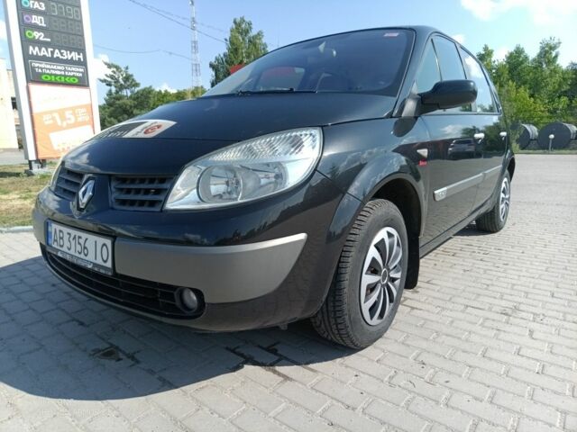 Чорний Рено Сценік II, об'ємом двигуна 1.6 л та пробігом 260 тис. км за 4000 $, фото 1 на Automoto.ua