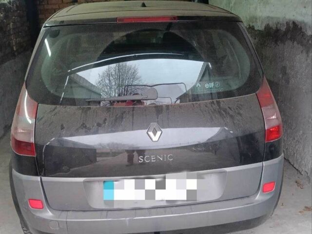 Черный Рено Сценик II, объемом двигателя 1.5 л и пробегом 178 тыс. км за 4200 $, фото 1 на Automoto.ua