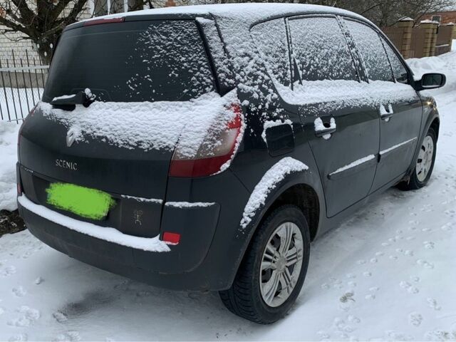 Чорний Рено Сценік II, об'ємом двигуна 1.9 л та пробігом 295 тис. км за 3500 $, фото 1 на Automoto.ua