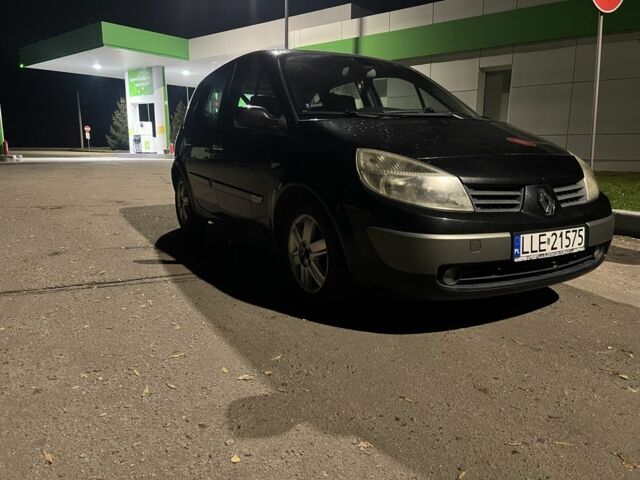Черный Рено Сценик II, объемом двигателя 1.9 л и пробегом 300 тыс. км за 1999 $, фото 1 на Automoto.ua