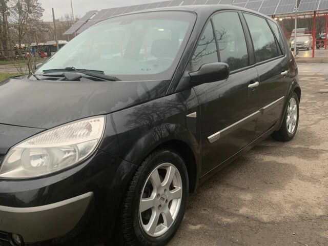 Чорний Рено Сценік II, об'ємом двигуна 1.6 л та пробігом 260 тис. км за 4225 $, фото 1 на Automoto.ua