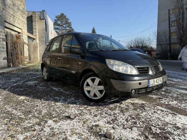 Чорний Рено Сценік II, об'ємом двигуна 1.5 л та пробігом 200 тис. км за 2093 $, фото 1 на Automoto.ua