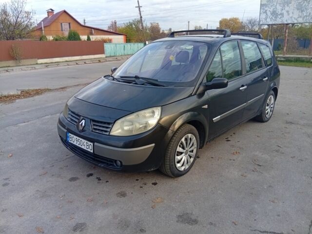 Черный Рено Сценик II, объемом двигателя 1.9 л и пробегом 290 тыс. км за 3700 $, фото 1 на Automoto.ua
