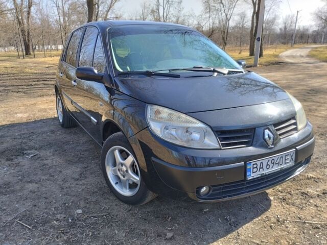 Чорний Рено Сценік II, об'ємом двигуна 1.9 л та пробігом 197 тис. км за 4850 $, фото 1 на Automoto.ua