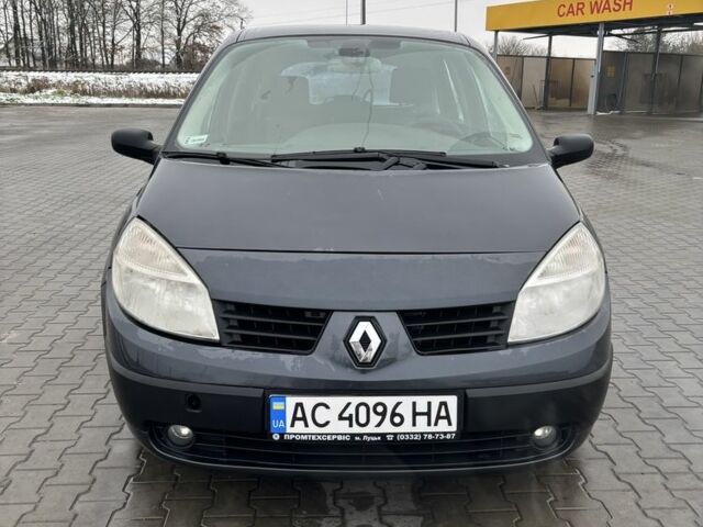 Черный Рено Сценик II, объемом двигателя 1.6 л и пробегом 276 тыс. км за 3600 $, фото 1 на Automoto.ua
