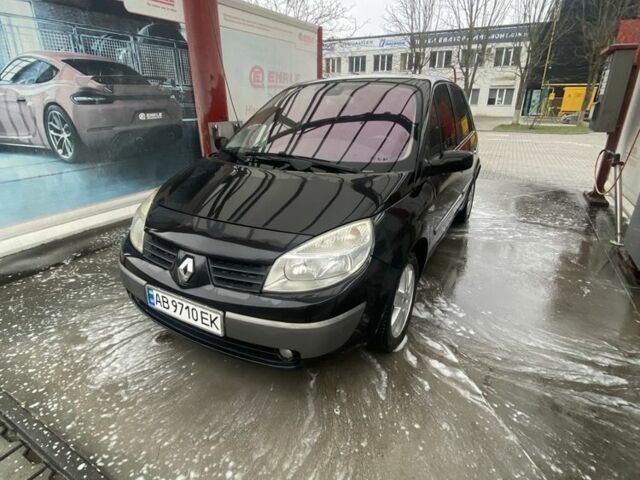 Чорний Рено Сценік II, об'ємом двигуна 1.6 л та пробігом 246 тис. км за 4250 $, фото 1 на Automoto.ua